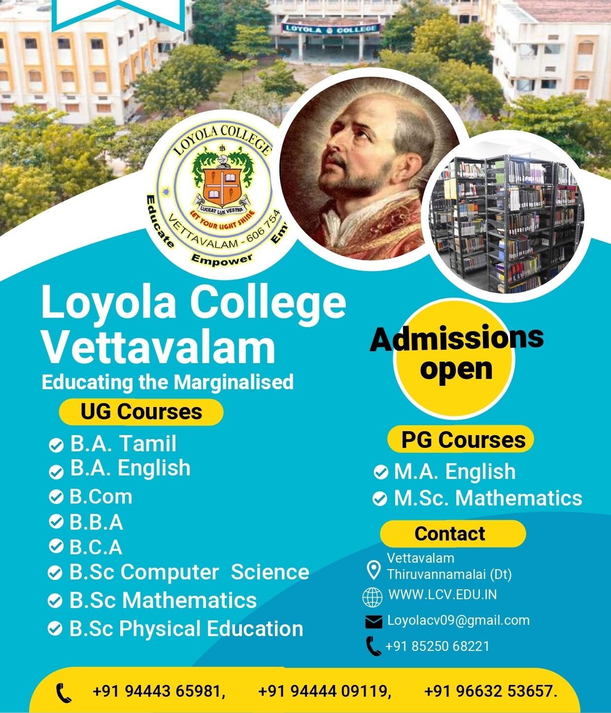 Loyola College Just another WordPress site